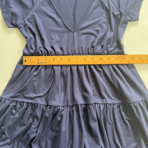 Urban Outfitters navy babydoll dress. Size small - Picture 9 of 10